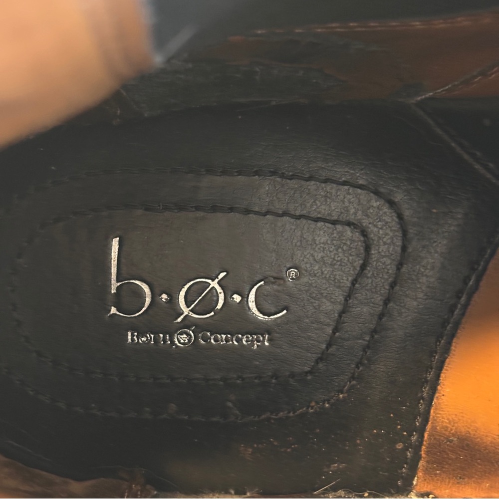 B.O.C. BORN Concept Men’s Leather Chelsea Boot Size 10/42 Black - Picture 9 of 13
